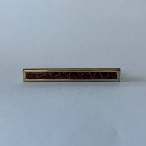 Other - Gold Tone Metal Tie Clip